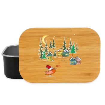 Winterzauber Christmas - Lunch Box - Schwarz - Vorne