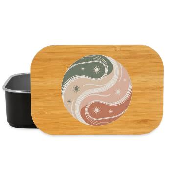 Boho Spirit – Inner Balance - Lunch Box - black - Front