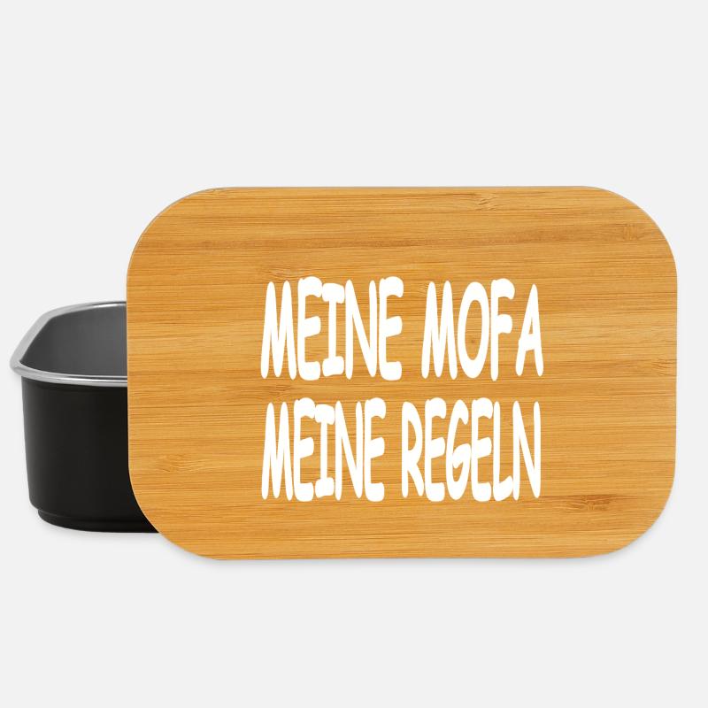 Moped - Lunch Box - black