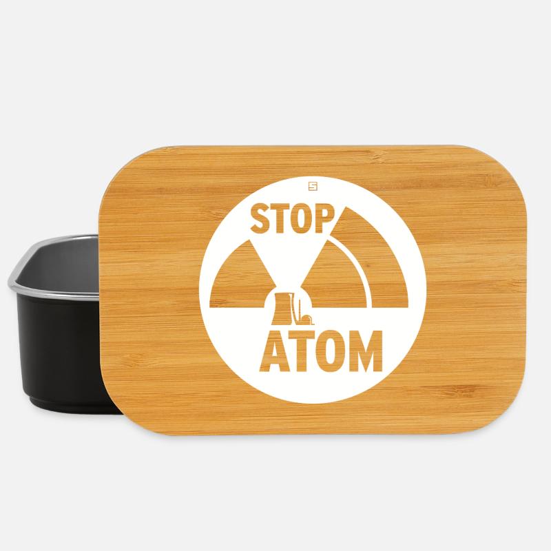 STOP ATOM - Lunch Box - black