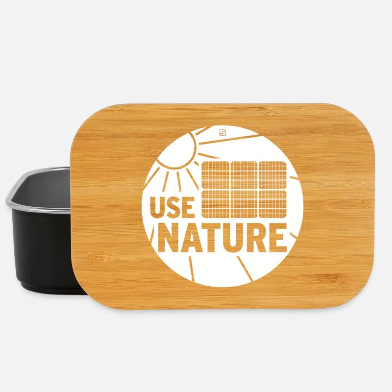 USE NATURE - Lunch Box - black