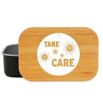 TAKE CARE - Lunch Box - black - Front