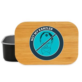 Not My Chancellor – Political Satire - Lunch Box - black - Front