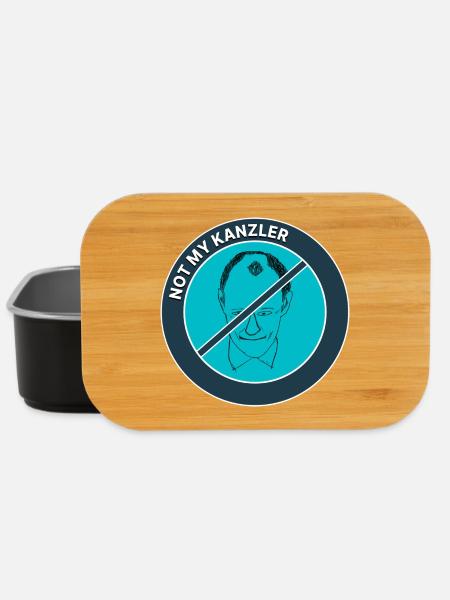 Not My Chancellor – Political Satire - Lunch Box - black
