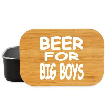 Bière - Boîte à goûter - noir - Devant