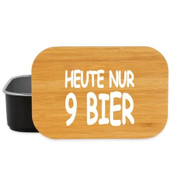 Bière - Boîte à goûter - noir - Devant