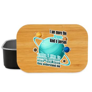I am more the Uranus kind o' person - Lunch Box - black - Front