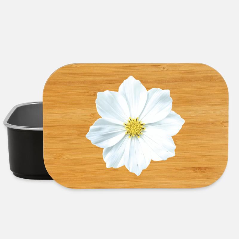 fleur - Boîte à goûter - noir