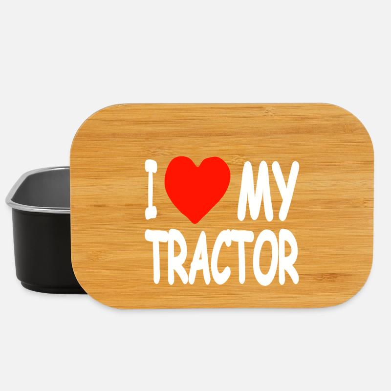 Traktor - Lunch Box - Schwarz