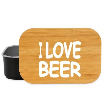 Bier - Lunch Box - Schwarz - Vorne