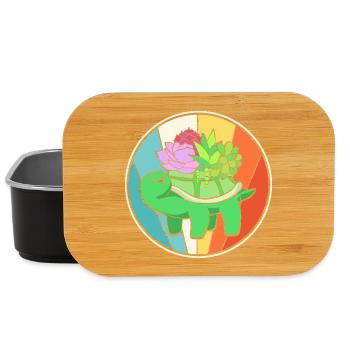 Cactus Plant Cacti - Lunch Box - black - Front