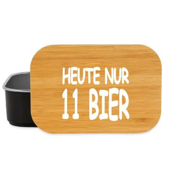 Bier - Lunch Box - Schwarz - Vorne