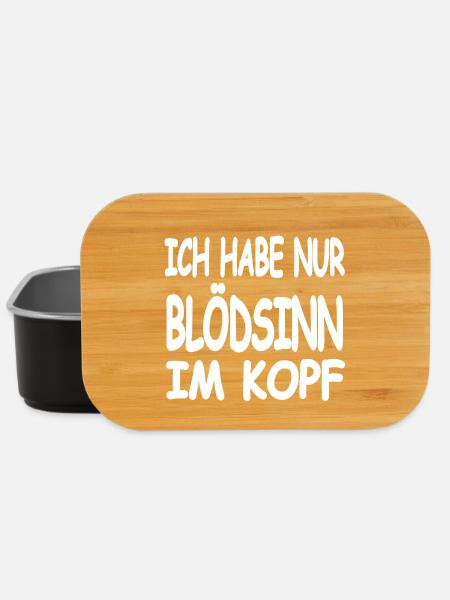 Blödsinn - Lunch Box - Schwarz
