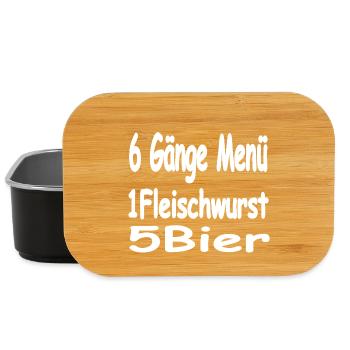 Bière - Boîte à goûter - noir - Devant