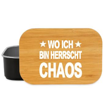 Chaos - Lunch Box - Schwarz - Vorne