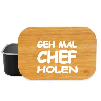 Chef - Lunch Box - Schwarz - Vorne
