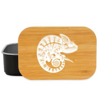 Tropenfreund mit Stil - Lunch Box - Schwarz - Vorne