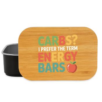 Professional Nutritionist Energy & Carb Specialist - Lunch Box - black - Front