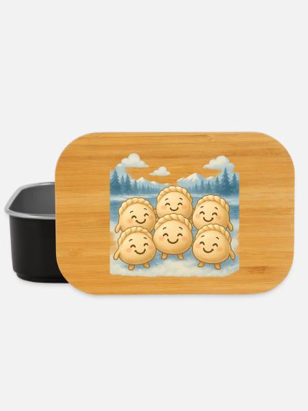 Pelmeni Further North - Lunch Box - black