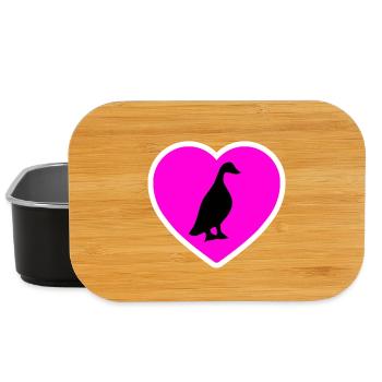 Duck - Lunch Box - black - Front