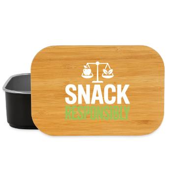 Ernährungsbegutachtung durch registrierte Diätassistenten - Lunch Box - Schwarz - Vorne