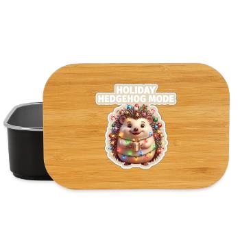 Holiday Igelmodus - Lunch Box - Schwarz - Vorne