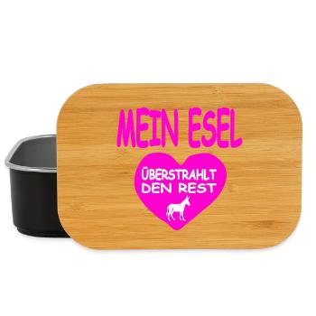 Esel - Lunch Box - Schwarz - Vorne