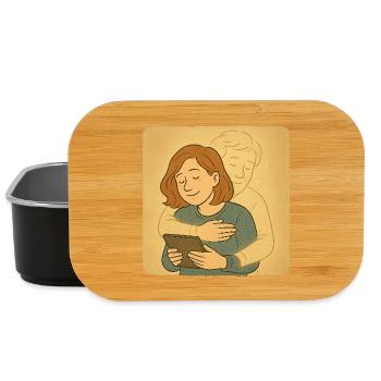 Virtuelle Umarmung für mich - Lunch Box - Schwarz - Vorne