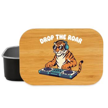 Tiger DJ: Drop the Roar - Lunch Box - black - Front