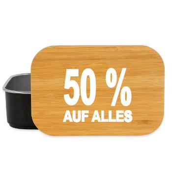 Rabatt - Lunch Box - Schwarz - Vorne