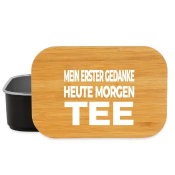 Tee - Lunch Box - Schwarz - Vorne