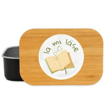 la mi läse - Lunch Box - Schwarz - Vorne