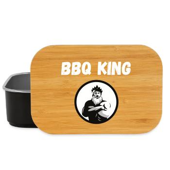 Roi du BBQ - Boîte à goûter - noir - Devant
