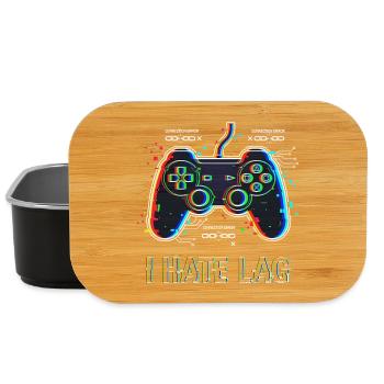 I Hate Lag Glitch - Lunch Box - Schwarz - Vorne