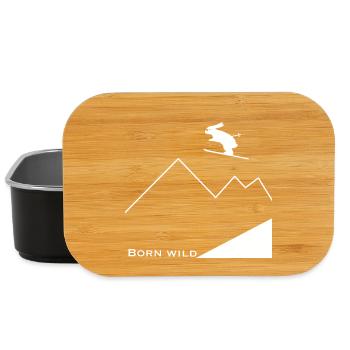 Born Wild - Boîte à goûter - noir - Devant