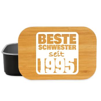 Frères et sœurs 1995 - Boîte à goûter - noir - Devant