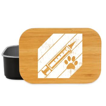 Tierarzt Spritze - Lunch Box - Schwarz - Vorne