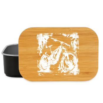 Mountain Bike Lover Graphic - Lunch Box - black - Front