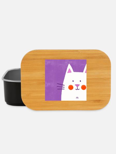 Cat lover - Lunch Box - black