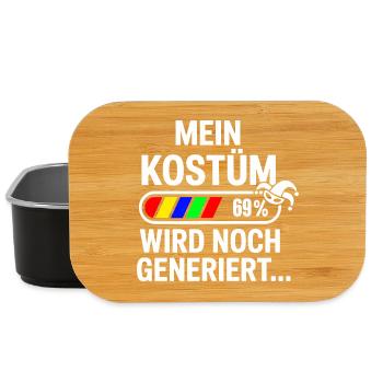 Le costume est encore en train d’être produit Carnaval de Cologne Carnaval - Boîte à goûter - noir - Devant