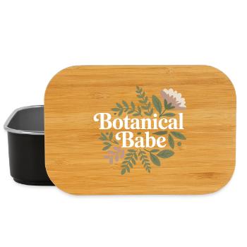 Kräuterkundige Botanische Kindheit Professioneller Klinischer DC - Lunch Box - Schwarz - Vorne
