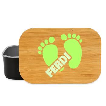 Birth of Ferdi - Lunch Box - black - Front