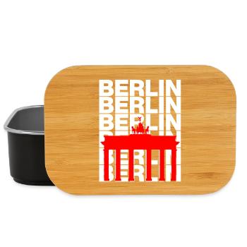BERLINER TOR, FREIHEIT! DIT IS BERLIN - Lunch Box - Schwarz - Vorne