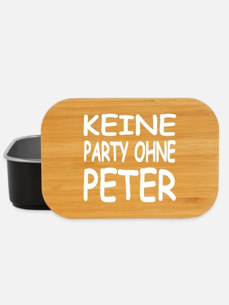 Peter - Lunch Box - Schwarz
