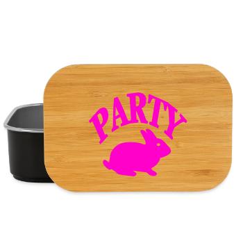 Party - Lunch Box - black - Front