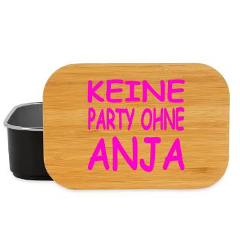 Anja - Lunch Box - black - Front