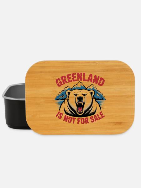 Greenland is not for Sale! - Greenland / Grønland  - Lunch Box - black