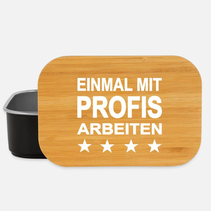 Arbeiten - Lunch Box - Schwarz