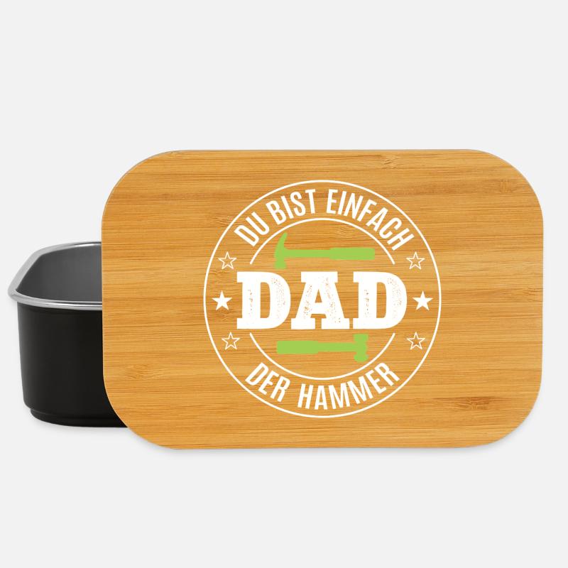 Dad Best Dad Father Father's Day Birthday Daddy - Lunch Box - black