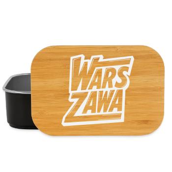 Warsaw, Warsaw Logo - Lunch Box - black - Front